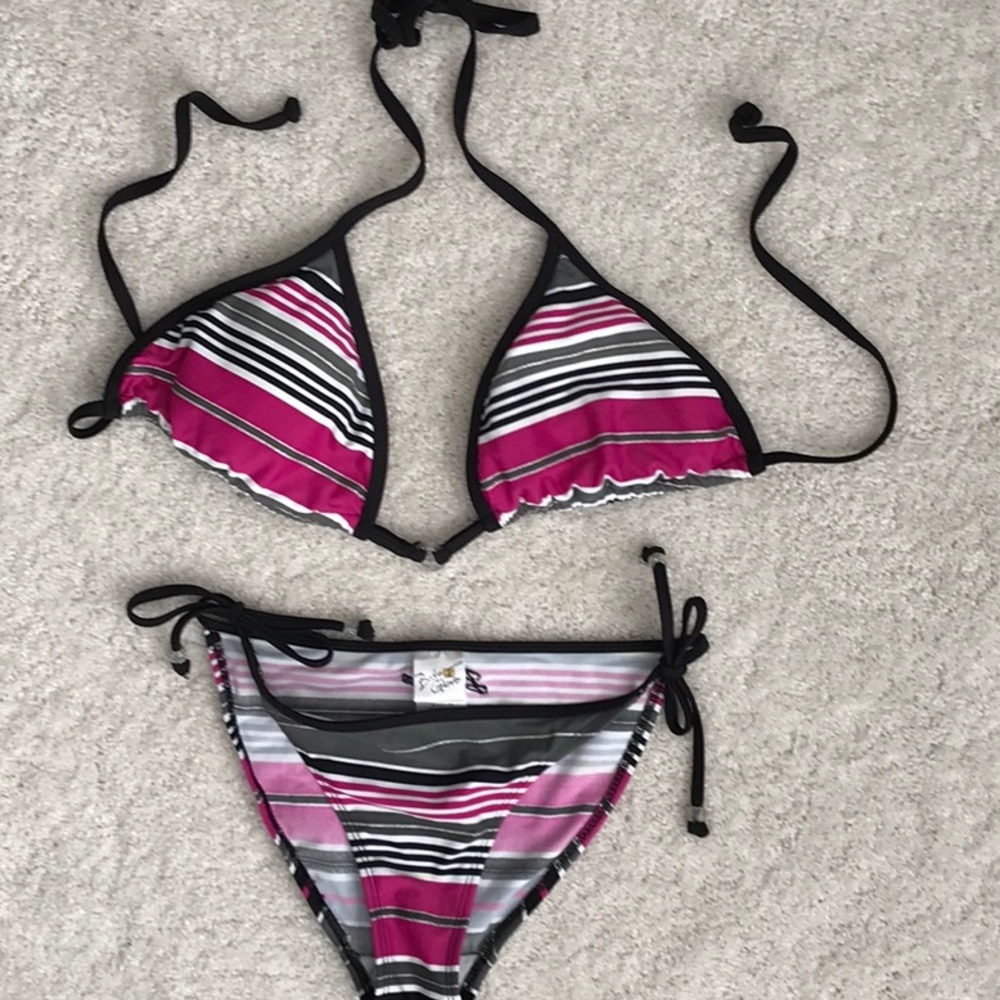 Body Glove String Bikini D/Small - image 1